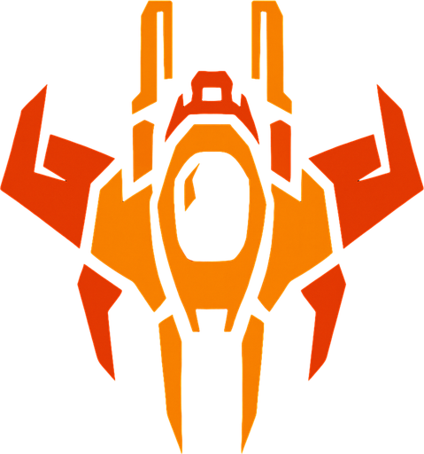 enemy ship.
In-Game asset.  2d.  High contrast.  No shadows