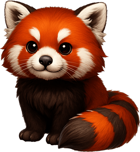 Remove hat from the redpanda's head.