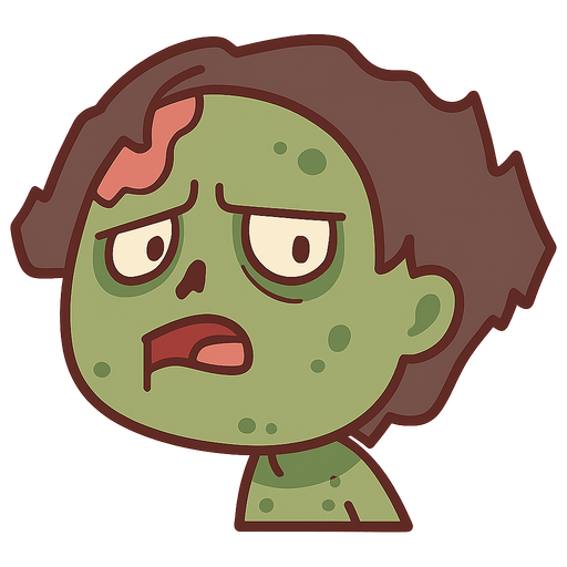 zombi
. No background. Transparent background. Blank background. No shadows. 2d. In-Game asset. flat