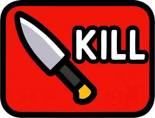 killButton among us.
In-Game asset.  2d.  High contrast.  No shadows