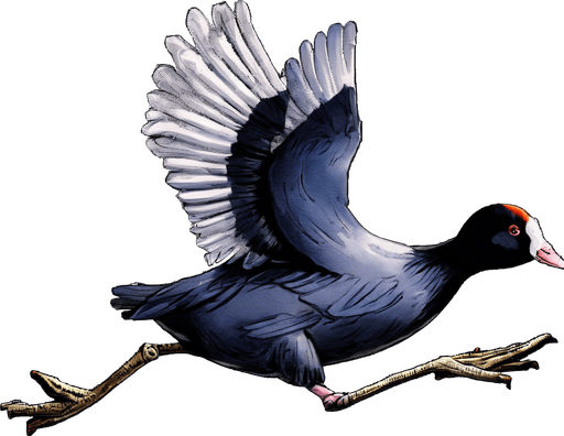 Add a Santa costume to the Coot