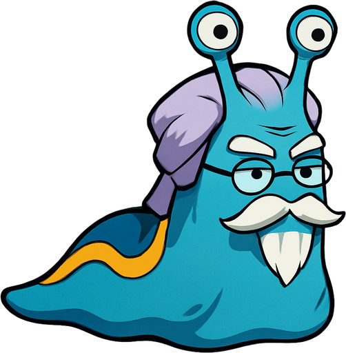 gambar 2d anime sifut slug di atas permukaan hutan.
In-Game asset.  2d.  High contrast.  No shadows