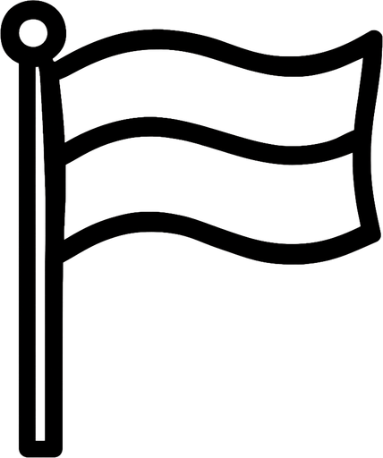 flag.
In-Game asset.  2d.  High contrast.  No shadows