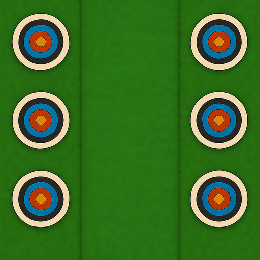 Has mas verde el centro del cesped.