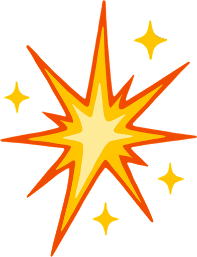 spark.
In-Game asset.  2d.  High contrast.  No shadows