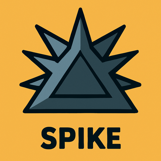 SPIKE.
In-Game asset.  2d.  High contrast.  No shadows