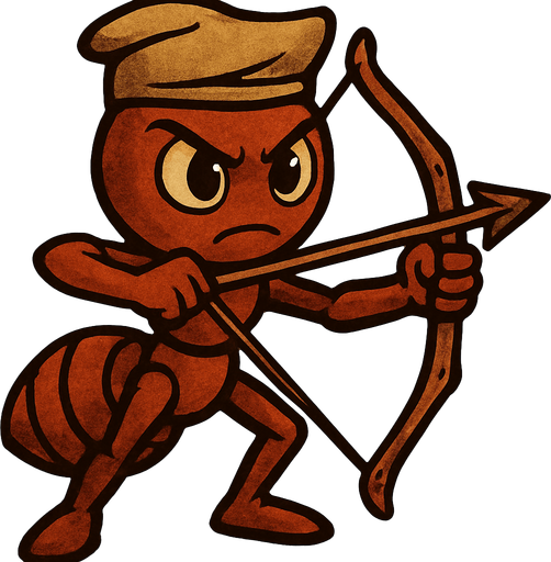 cesaretli görünsün ve kafasında acemi şapkası olsun