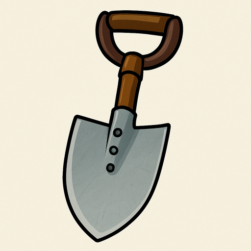 Shovel de plantas vs zombies.
In-Game asset.  2d.  No shadows