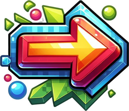 arrow pointing left, transparent background, cartoon style, no shadow
Single Game Texture. In-Game asset. 2d. Blank background. High contrast. No shadows.