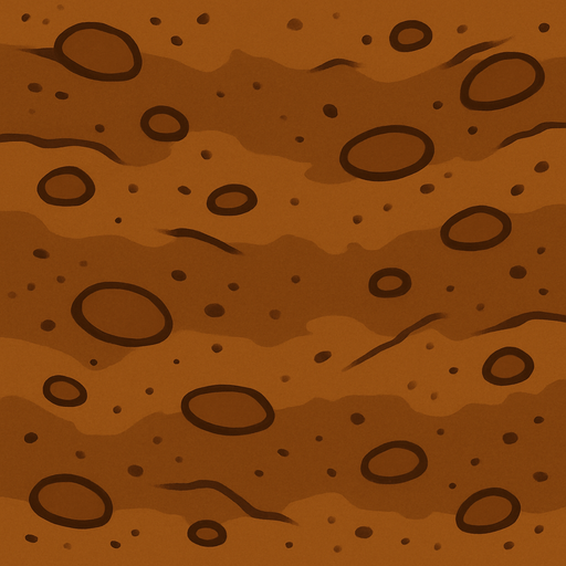 toprak arka plan.
In-Game asset.  2d.  High contrast.  No shadows