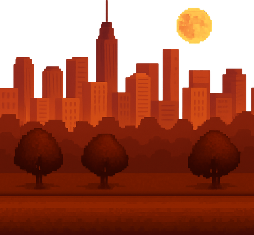 same picture but evening