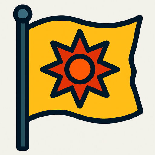 Flag.
In-Game asset.  2d.  High contrast.  No shadows