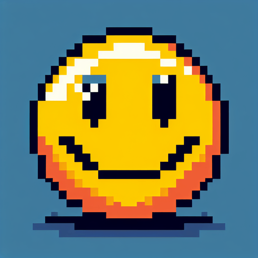 Pixel Art Smiley face