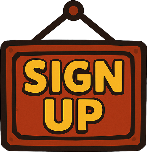 sign.
In-Game asset.  2d.  High contrast.  No shadows