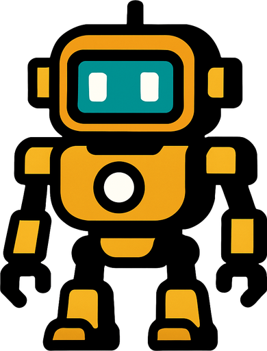 Semibot.
In-Game asset.  High contrast.  No shadows