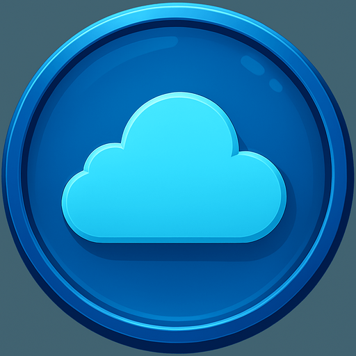 Açık mavi yap içerisine bulut koy bulut da aynı renk olsun