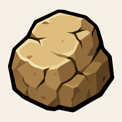 stone.
In-Game asset.  2d.  High contrast.  No shadows