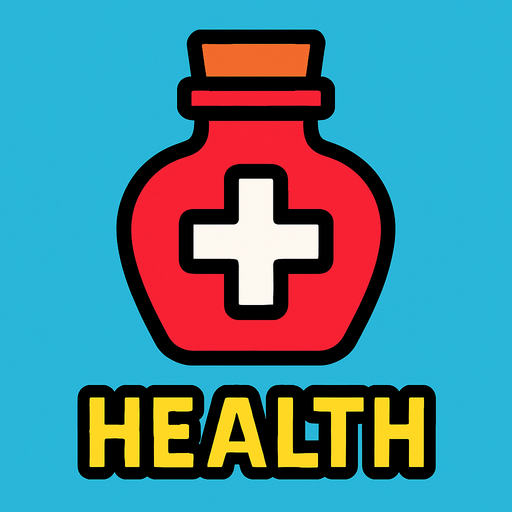 Health.
In-Game asset.  2d.  High contrast.  No shadows
