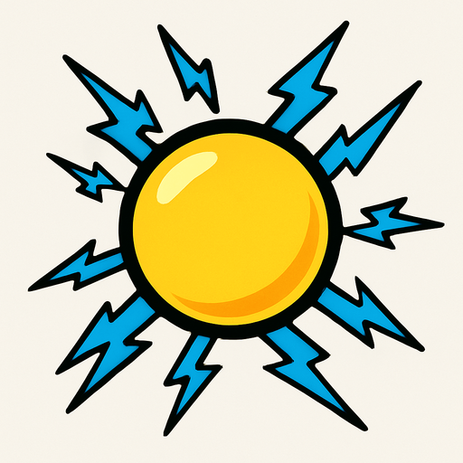 Electro ball.
In-Game asset.  2d.  High contrast.  No shadows