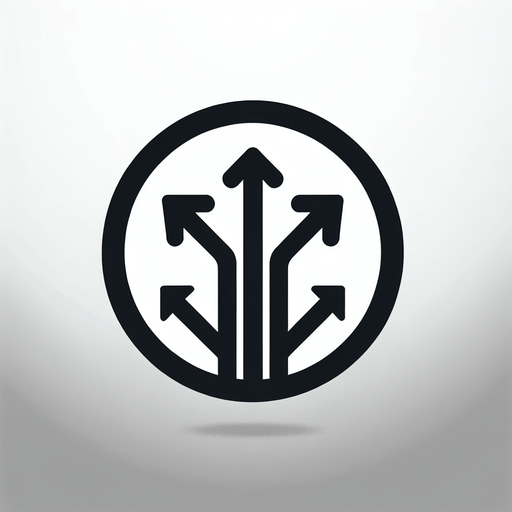 simple interface icon of arrows in all 4 directions.
Blank background