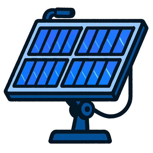 solar collector.
In-Game asset.  2d.  High contrast.  No shadows