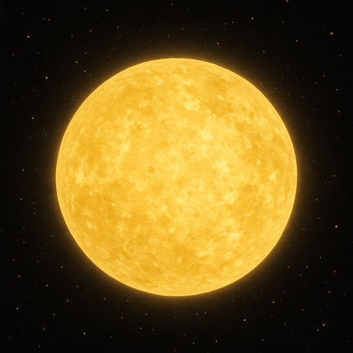 realistic distant detailed dust yellow star.
In-Game asset.  2d.  High contrast.  No shadows