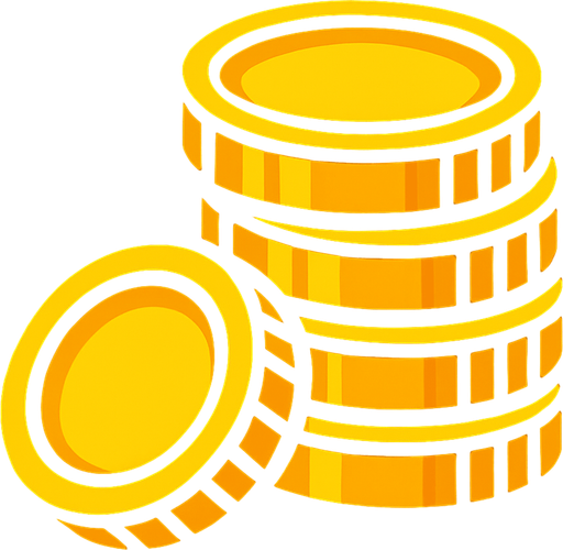 Gold..
In-Game asset.  2d.  High contrast.  No shadows