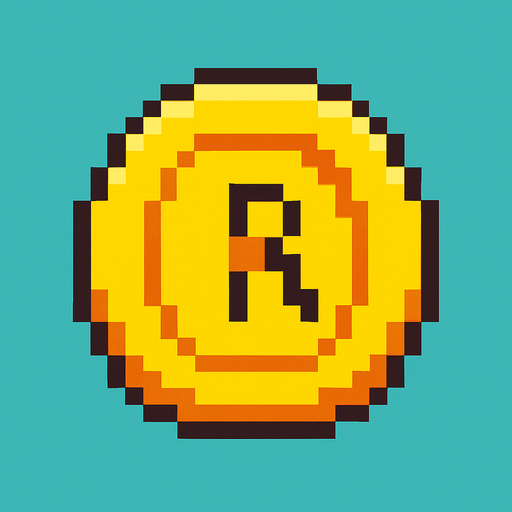 moneda de flappy bird.
In-Game asset.  2d.  High contrast.  No shadows