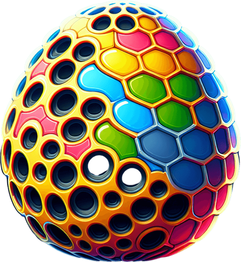 elipse beehive 2d color model. blank background
Single Game Texture.  In-Game asset.  2d.  Blank background.  High contrast.  No shadows