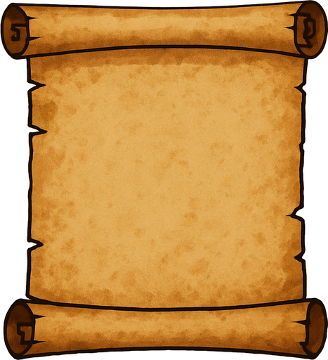 pergamino para usar de fondo.
In-Game asset.  2d.  High contrast.  No shadows