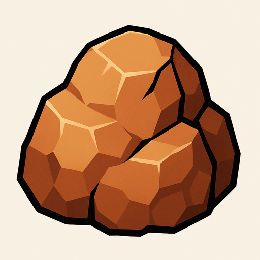 rock.
In-Game asset.  2d.  High contrast.  No shadows
