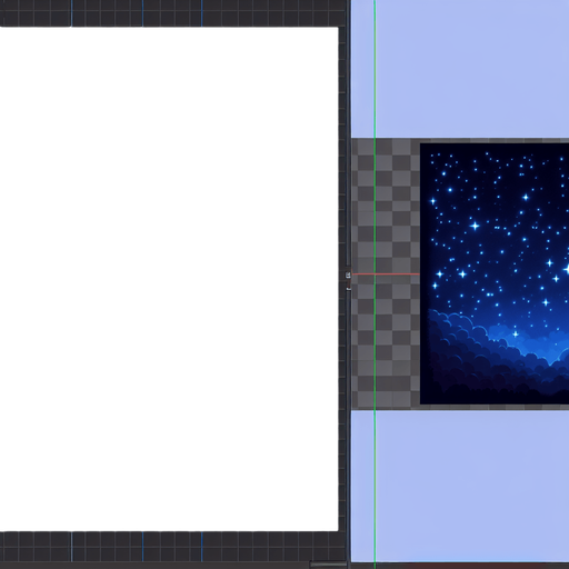 background of a sky at night, some stars Single Game Texture. In-Game asset. 2d. Blank background. High contrast. No shadows.