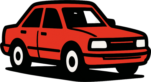 CAR.
In-Game asset.  2d.  High contrast.  No shadows