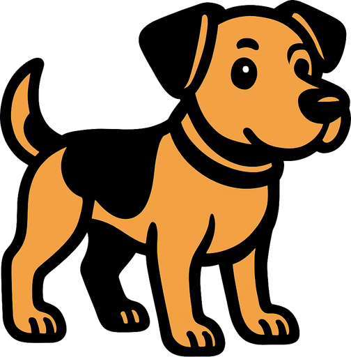 Köpek.
In-Game asset.  2d.  High contrast.  No shadows