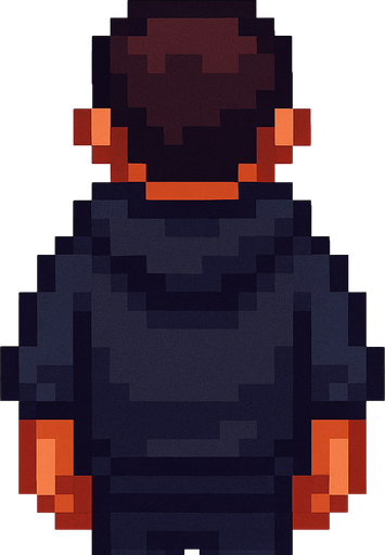 make different hairstyle and clothing, you can make man wearing hoodie