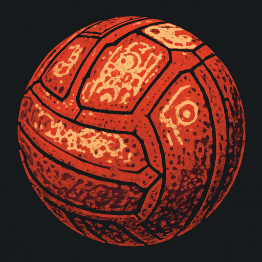 i want a fanshics ball for that showd show that textutrd snf motr frdign.
In-Game asset.  2d.  High contrast.  No shadows