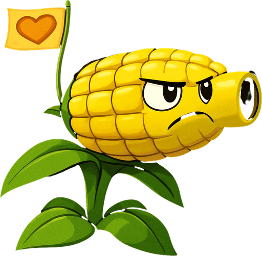 mazorca de maiz de pvz lanzamaiz