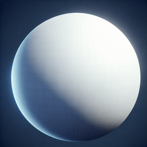 A perfect, flat white circle..
Single Game Texture. In-Game asset. 2d. Blank background.