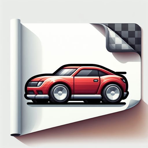 Car.
Single Game Texture. In-Game asset. 2d. Blank background. High contrast. No shadows.
