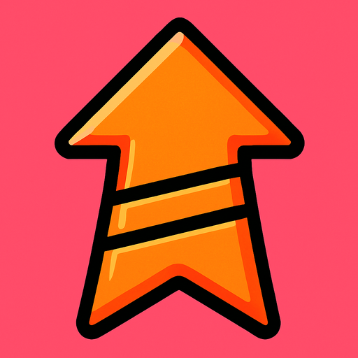 boost arrow.
In-Game asset.  2d.  High contrast.  No shadows