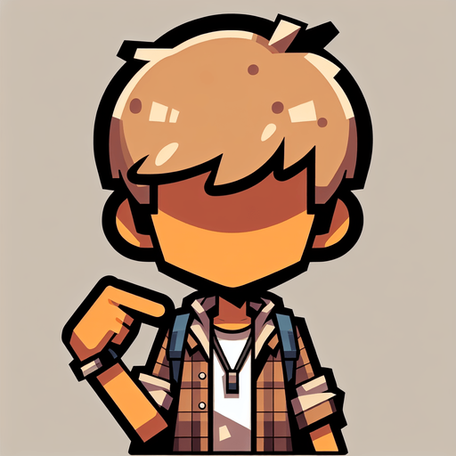 A bully.
Single Game Texture.  In-Game asset.  2d.  Blank background.  High contrast.  No shadows