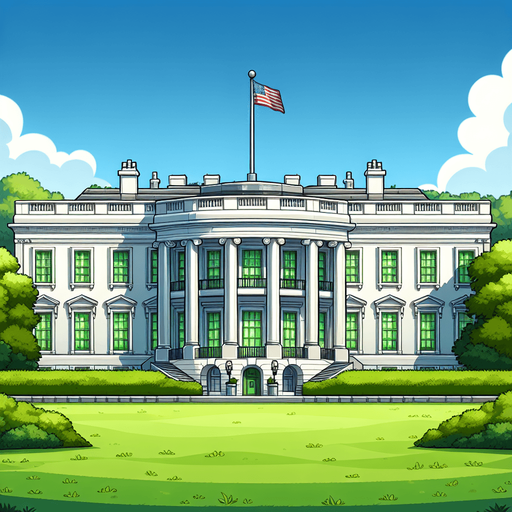 2d. cartoon. an image of the withehouse to used as background image. include grass and sky..
Single Game Texture. In-Game asset. 2d. Blank background. High contrast. No shadows.
