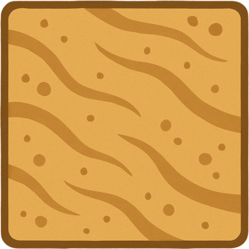 sand tile on top viewing.
In-Game asset.  2d.  High contrast.  No shadows