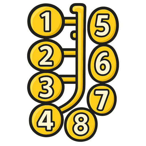 Add number 5 to painted area