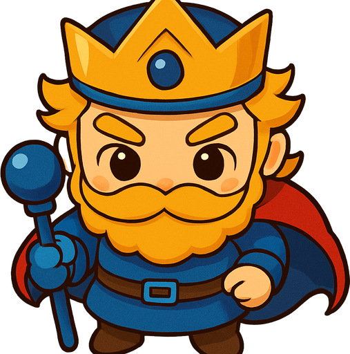 add more blue color to the clothes and the object in his hand