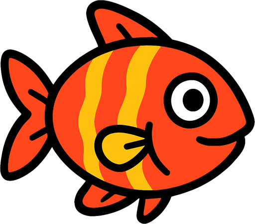 pez.
In-Game asset.  2d.  High contrast.  No shadows