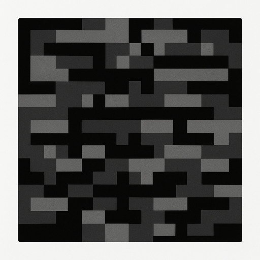 bedrock.
In-Game asset.  2d.  High contrast.  No shadows