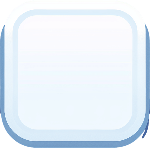 White square with round corners, flat shaded, hyper casual game.
Single Game Texture. In-Game asset. 2d. Blank background. High contrast. No shadows.