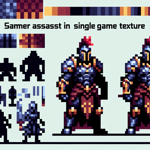 savasci kotu karakter pixelart.
Single Game Texture.  In-Game asset.  2d.  Blank background.  High contrast.  No shadows
