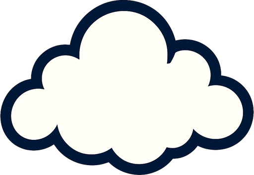 bulut.
In-Game asset.  2d.  High contrast.  No shadows